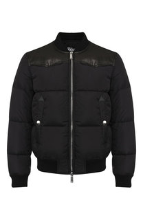 Пуховый бомбер на молнии Dsquared2