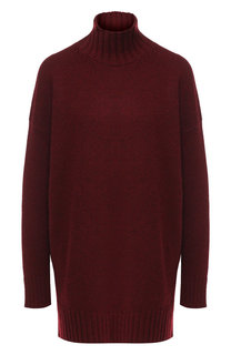 Удлиненный кашемировый пуловер с высоким воротником Pringle Of Scotland
