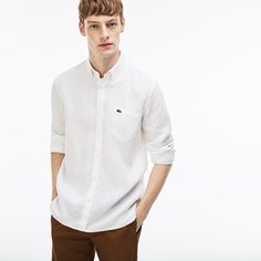 Мужская льнаная рубашка Lacoste Regular fit