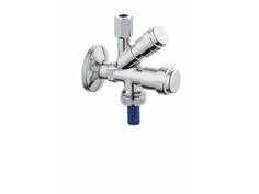 Угловой вентиль GROHE комбинированный 1/2″-3/8″ для подключения смесителей, хром (41070000)