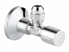 Угловой вентиль GROHE 1/2″-3/8″ для подключения смесителей, хром (22039000)