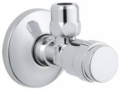 Угловой вентиль GROHE 1/2″-3/8″ для подключения смесителей, хром (41263000)