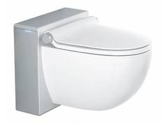 Подвесной унитаз-биде GROHE Sensia, готовый набор с электронным управлением (без инсталляции), матовый хром, белый (39111LP0)