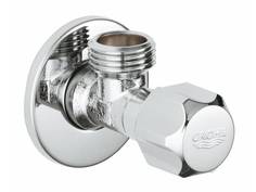 Угловой вентиль GROHE 1/2″-1/2″ для подключения смесителей, хром (2201600M)