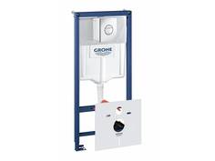 Система инсталляции для унитаза GROHE Rapid SL с панелью смыва Nova Cosmopolitan (3 режима) (1,13 м) (38813001)