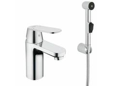 Смеситель для раковины GROHE Eurosmart Cosmopolitan с гигиеническим душем, хром (23125000)