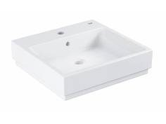 Раковина GROHE Cube Ceramic, накладная 50 см, альпин-белый (3947800H)