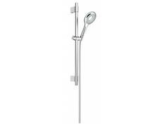 Душевой гарнитур GROHE Rainshower Icon 100 (ручной душ, штанга 600 мм, шланг 1750 мм) с ограничением расхода воды, хром (27378000)