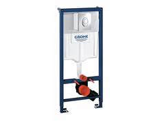 Система инсталляции для унитаза GROHE Rapid SL с панелью смыва Skate Air (3 режима), комплект 3-в-1 (1,13 м) (38721001)