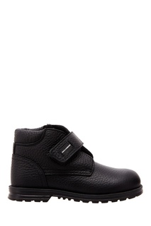 Черные кожаные ботинки Dolce&Gabbana Children