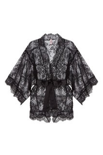 Черное кружевоное кимоно Daniela Agent Provocateur