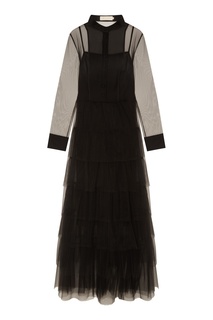Платье черное прозрачное Lenigme