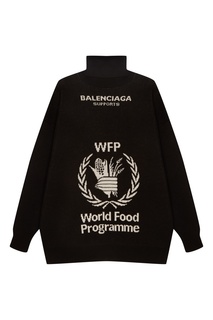 Черный джемпер World Food Programme Balenciaga