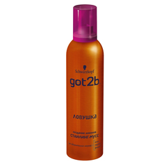 Стайлинг-мусс для волос для четких локонов Ловушка Got2 B