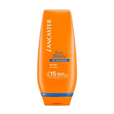 LANCASTER Легкое молочко Быстрый загар SPF15 SUN BEAUTY SILKY MILK