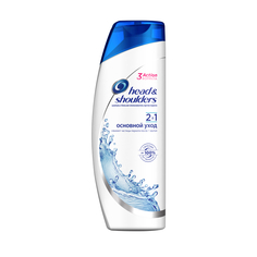 HEAD & SHOULDERS Шампунь 2в1 против перхоти Основной уход для нормальных волос