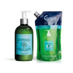 Набор «Дуэт шампуней Аромакология живительная свежесть» LOccitane