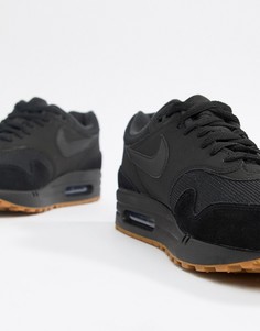 Черные кроссовки Nike Air Max 1 AH8145-007 - Черный