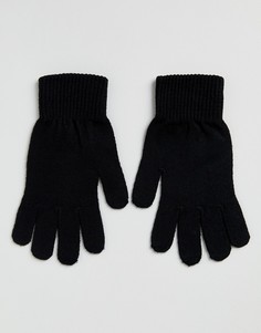 Черные перчатки для сенсорных гаджетов ASOS DESIGN - Черный