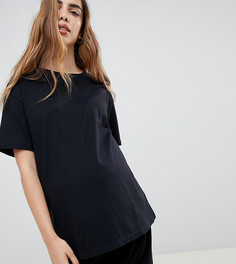 Комбинируемая пижамная футболка ASOS DESIGN Maternity - Черный