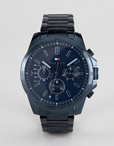 Синие наручные часы Tommy Hilfiger Decker - 48 мм - Синий