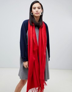 Красный шарф Monki - Красный