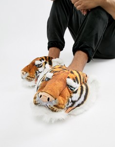 Слиперы тигр Loungeable - Оранжевый