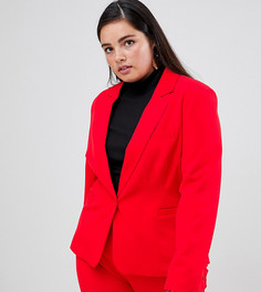 Приталенный блейзер на одной пуговице Unique 21 Hero - Красный