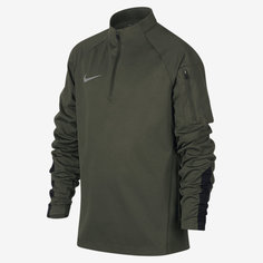 Футболка для футбольного тренинга для мальчиков школьного возраста Nike Shield Squad