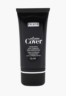 Тональное средство Pupa с высокой плотностью покрытия EXTREME COVER FOUNDATION тон 001 Светлый