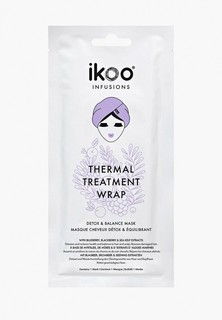 Маска для волос ikoo infusions Thermal Treatment Wrap -Detox & Balance 1 шт