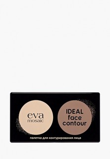 Палетка для лица Eva Mosaic для контурирования лица Ideal Face Contour