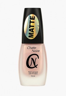 Лак для ногтей Chatte Noire MATTE перламутр №841 нежно розовый с золотым перламутром, 15 мл