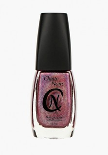 Лак для ногтей Chatte Noire Супер Голограмма №727 малиновый голографический 15 мл