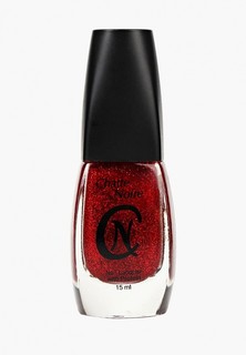 Лак для ногтей Chatte Noire №514 красные блестки 15 мл