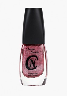 Лак для ногтей Chatte Noire "Хром" №212 розовый 15 мл