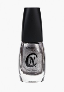 Лак для ногтей Chatte Noire "Хром" №201 темно-серебряный 15 мл