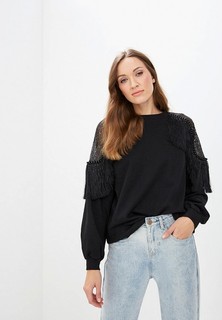 Свитшот LOST INK COLD SHOULDER EMBELLISHED SWEAT