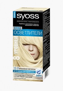 Краска для волос Syoss Oleo Intense 12-0 Платиновый блонд экстра 122,5 мл + 10 г