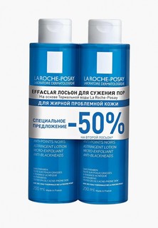 Лосьон для лица La Roche-Posay Effaclar для сужения пор дуопак, 200 мл