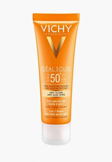 Сыворотка для лица Vichy CAPITAL IDEAL SOLEIL Тонирующий против пигментных пятен SPF 50+, 50мл.