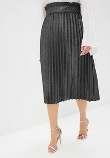 Юбка LOST INK PLUS PLEATED SKIRT IN GLITTER JERSEY