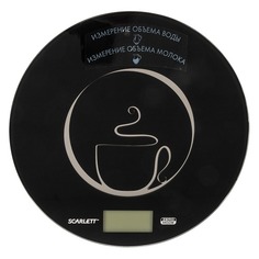 Весы кухонные SCARLETT SC-1215, черный
