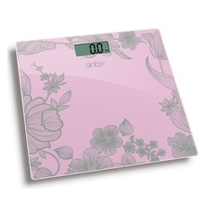 Напольные весы SINBO SBS 4429, до 180кг, цвет: розовый