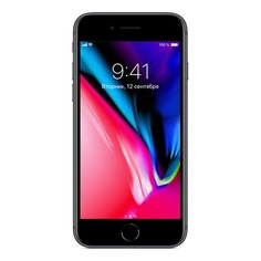 Смартфон APPLE iPhone 8 256Gb, MQ7C2RU/A, серый