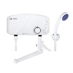 Водонагреватель TIMBERK Primalux WHEL-7 OSC, проточный, 6.5кВт, кран и душ