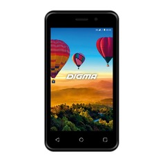 Смартфон DIGMA Linx Alfa 3G, черный