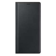 Чехол (флип-кейс) SAMSUNG Leather Wallet Cover, для Samsung Galaxy Note 9, черный [ef-wn960lbegru]