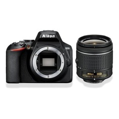 Зеркальный фотоаппарат NIKON D3500 kit ( 18-55mm non VR AF-P), черный