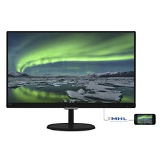 Монитор ЖК PHILIPS 237E7QDSB (00/01) 23&quot;, черный